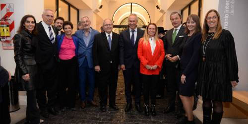 El Presidente de Yad Vashem, en el Museo