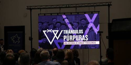 SE INAUGURÓ LA MUESTRA “TRIÁNGULOS PÚRPURAS” EN EL MUSEO DEL HOLOCAUSTO DE BUENOS AIRES